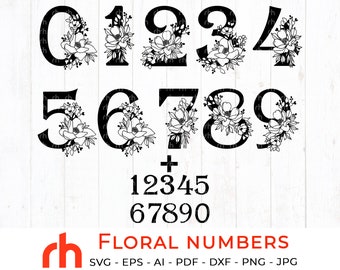 Download Flower Number Svg Etsy