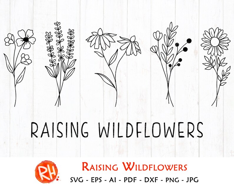 Download Flowers Svg Floral Svg Matching Shirts Svg Farm Svg Daisy Svg Raising Wildflowers Svg Silhouette Cut Files Cricut Cut Files Clip Art Art Collectibles Cenitnadir Com Ar