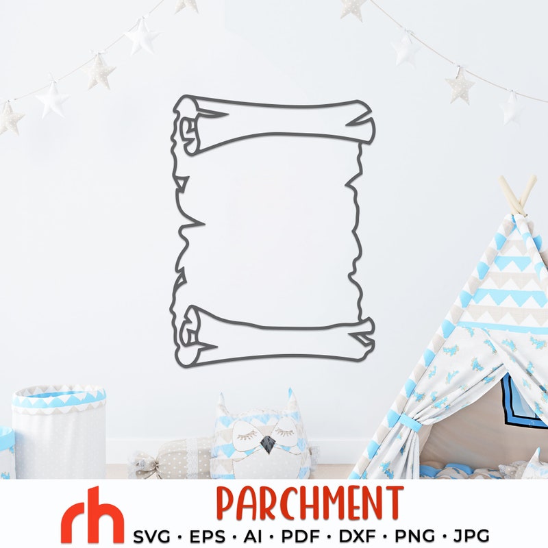 Scroll Map Vector Etsy - Il 800x800.6160474268 793l