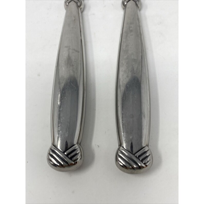 Oneida Rattan Stainless Flatware Set of 2 Dinner Knives Etsy