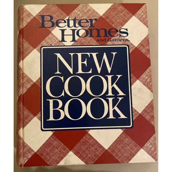 Better Homes & Gardens Red Check Cook Book In Binder 10th Ed 2nd Printing 1989