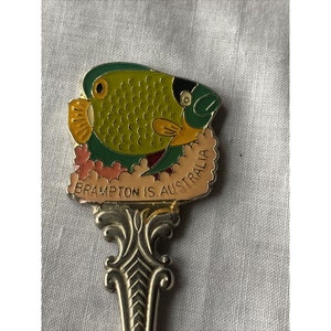 Vintage Brampton Island Australia Collectible Souvenir Spoon