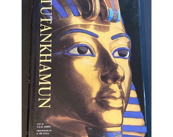 Tutankhamun: Large Coffee Table Book With Dust Jacket Color Photos De Lucca