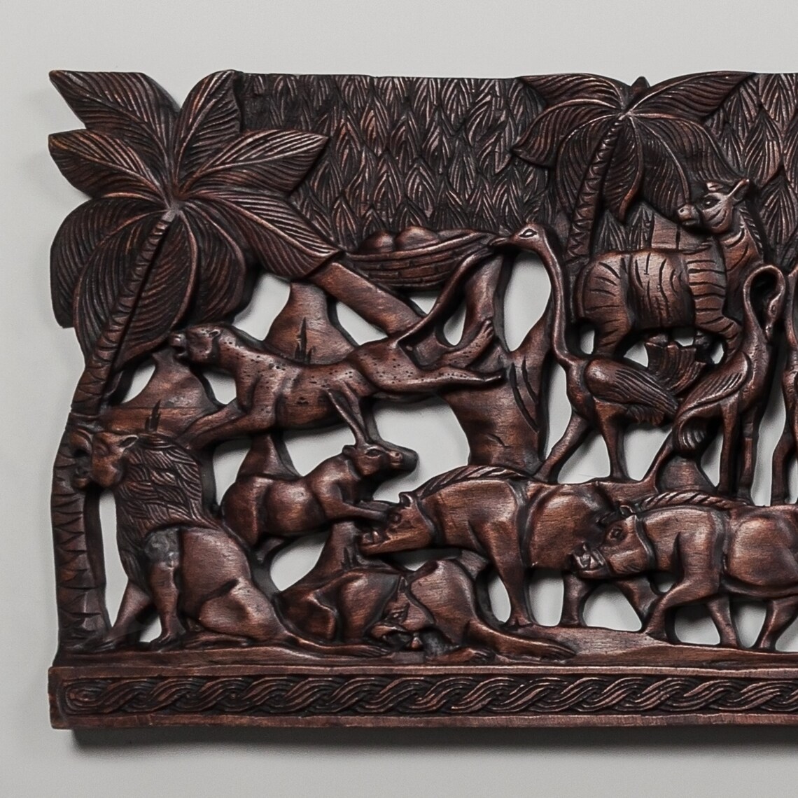 African Hand Carved Wooden Wall Panel Extra Large Wall Art 6 | Etsy