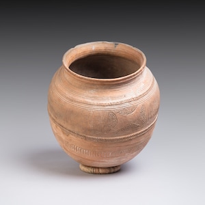 Large Nupe Terracotta Pot / African Water Vessel