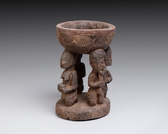 Yoruba Agere Ifa Divination Bowl