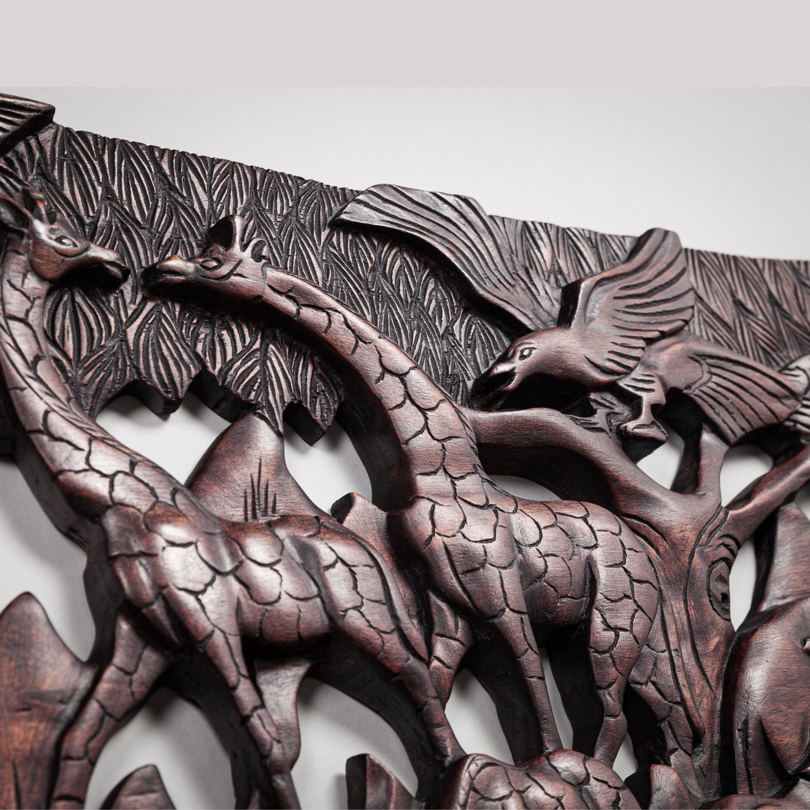 African Hand Carved Wooden Wall Panel Extra Large Wall Art 6 Etsy