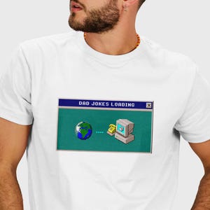 Funny Fathers Day Gift, Dad Joke Loading, Funny Dad T Shirt, Joke Dad Tee, Dad To Be Gift, Funny T Shirt For Dad, Dad Jokes, Father&#39;s Day