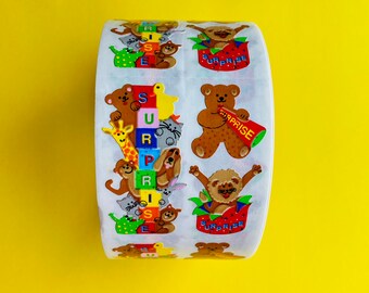 Sandylion vintage very rare kromekotepaper animals on phone stickers