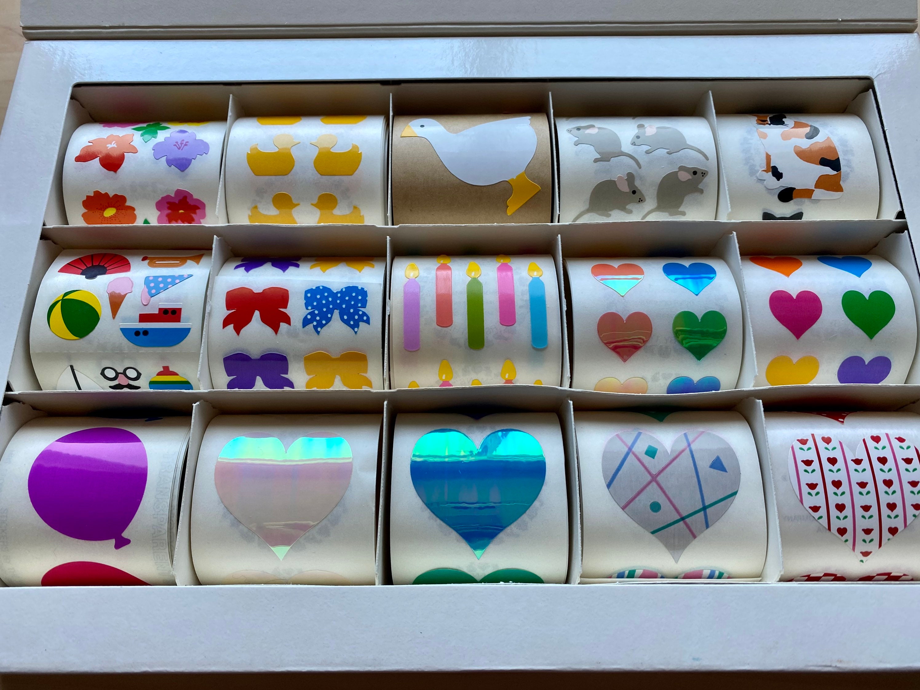 Mrs. Grossmans Sticker Keeper Box with Stickers 1981 Etsy