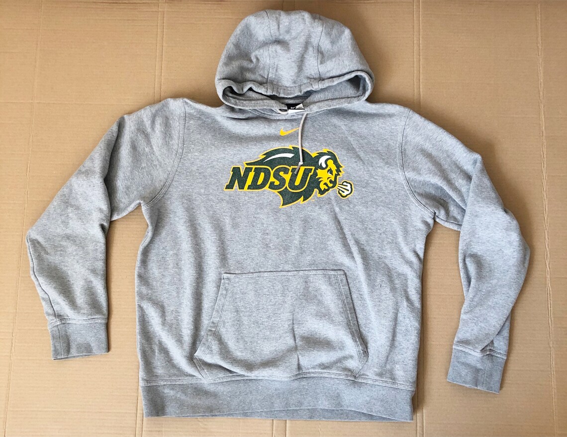 Vintage Nike North Dakota State University Bison Hoodie | Etsy