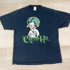 Vintage Faded Cypress Hill Skeleton Graphic Shirt size XL