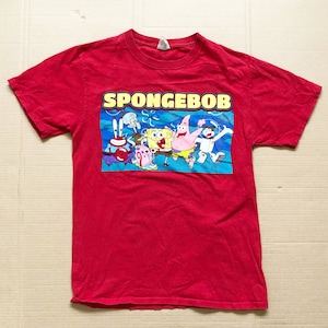 Spongebob Square Pants Fruit of the Loom Red Shirt size Small