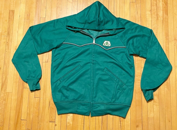 Vintage Pioneer Seeds Full Zip Hoodie Sweater siz… - image 1