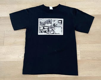 T-shirt The Black Crowes Americana Officiel - Homme/Unisexe - Coton 100% - Coupe Ample - Blanc