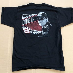 Chase Authentic Dale Earnhardt Jr. Budweiser Pocket Graphic Shirt size Large