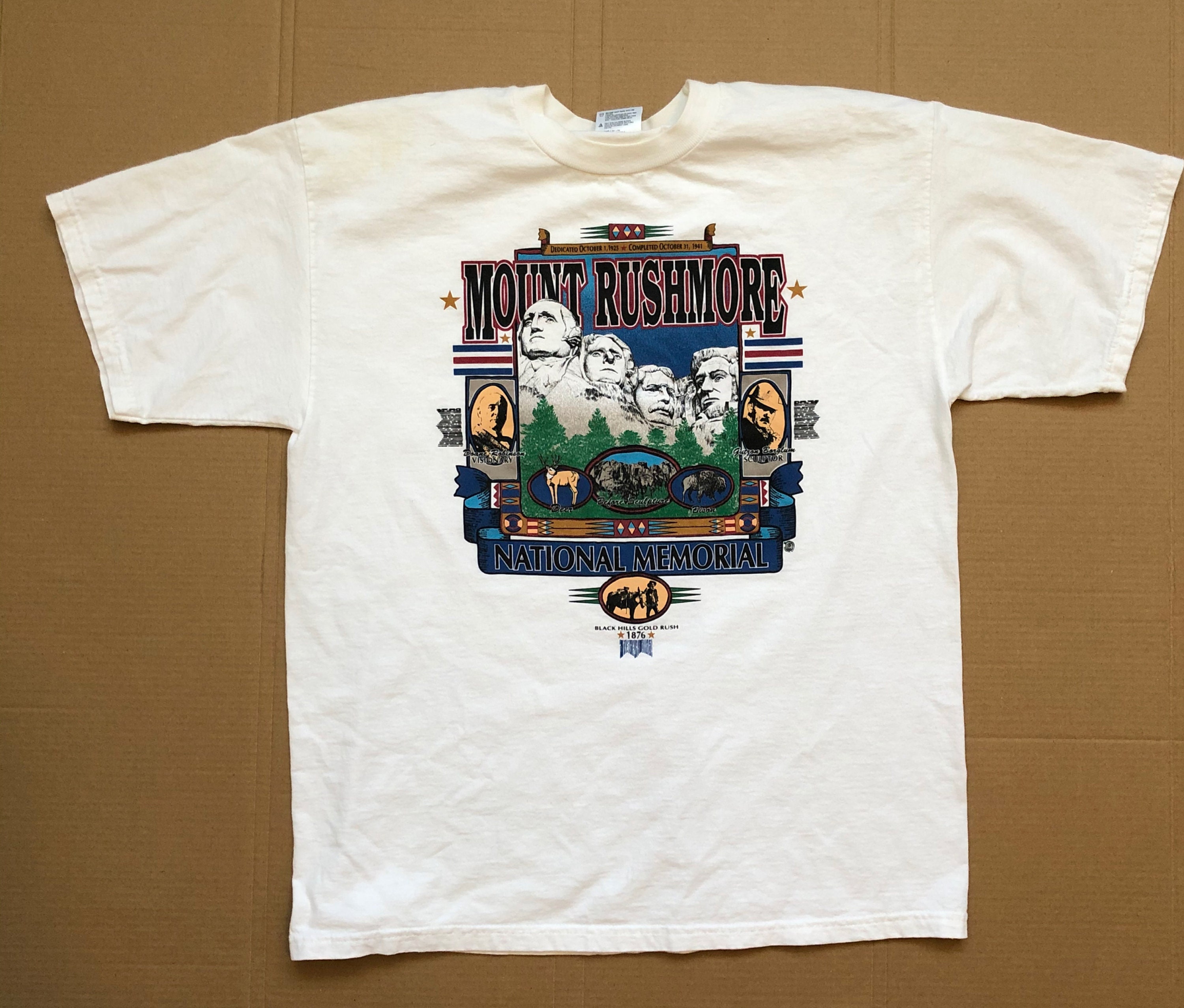 Vintage Mount Rushmore National Memorial Shirt Size XL - Etsy UK