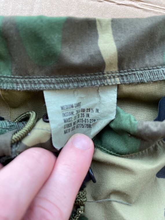 Military GORE-TEX Cold Weather Trousers Hunting Pants Size Medium Short