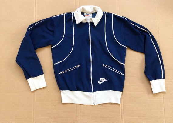 TRUE VINTAGE 70s Nike Track Jacket size Small