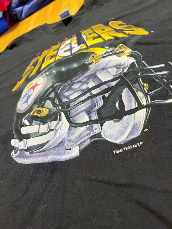 True Vintage 1995 Salem Pittsburgh Steelers Helme… - image 2