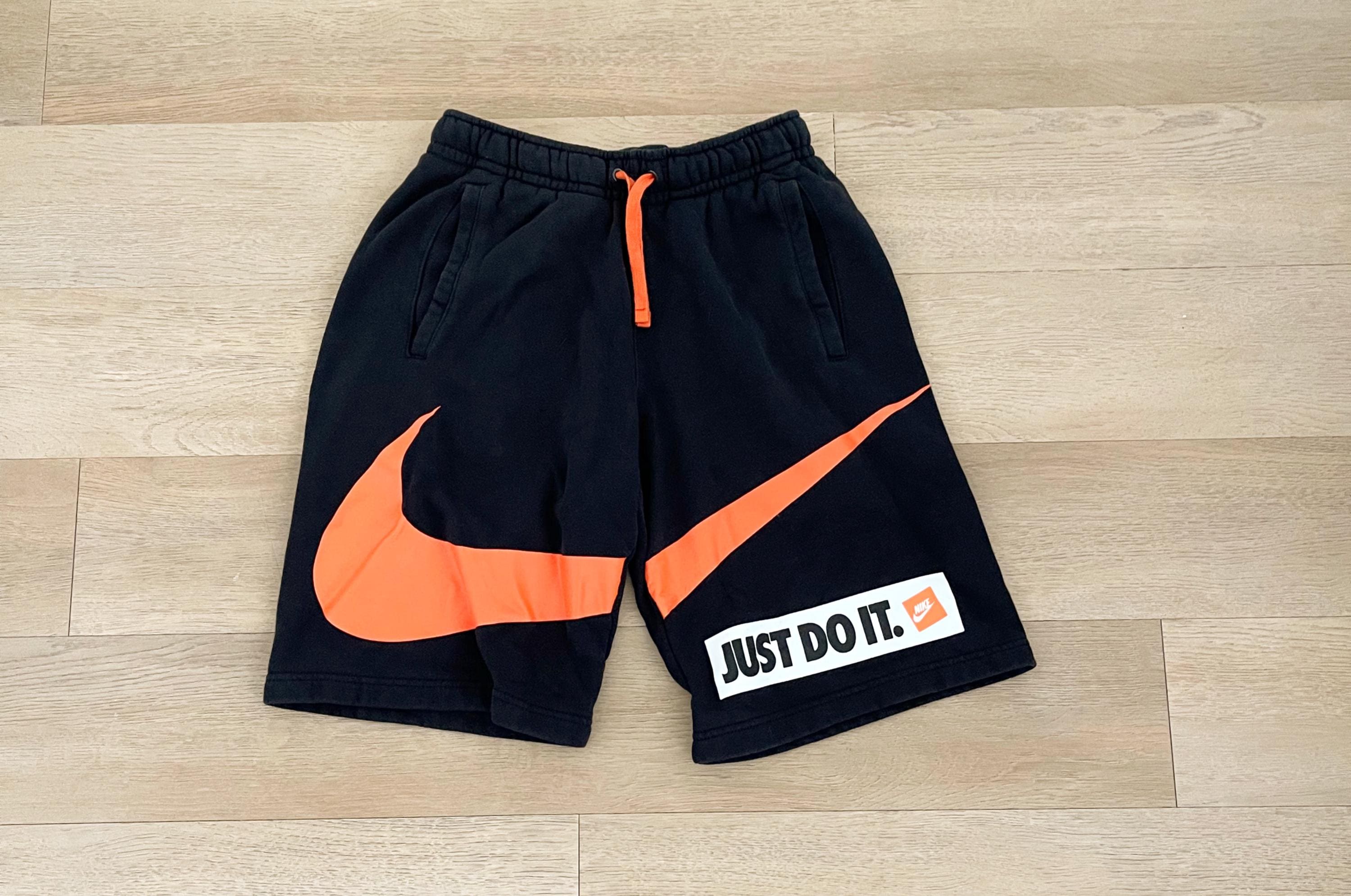 nike just do it sweat shorts