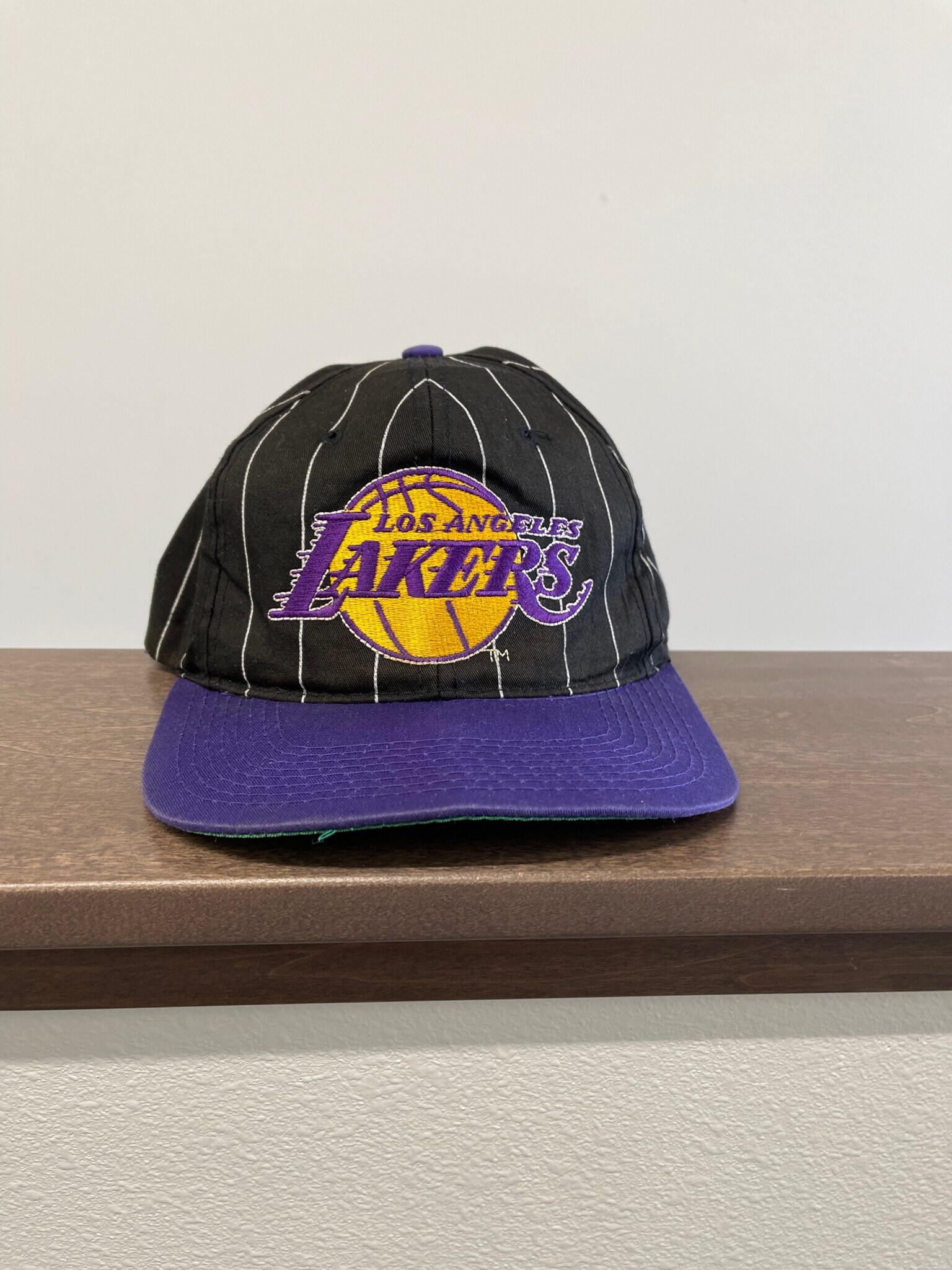 Los Angeles LAKERS Original Vintage 90s LA Snapback Hat Two Toned Official  Licensed NBA Basketball Team Adjustable U.i.i Cap Nwt Deadstock