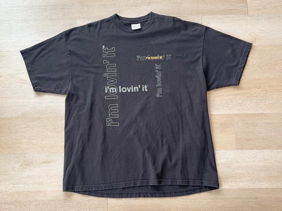 Hanes, Vintage Hanes McDonalds I'm Lovin It I'm Makin' it Happen Shirt size 2XL