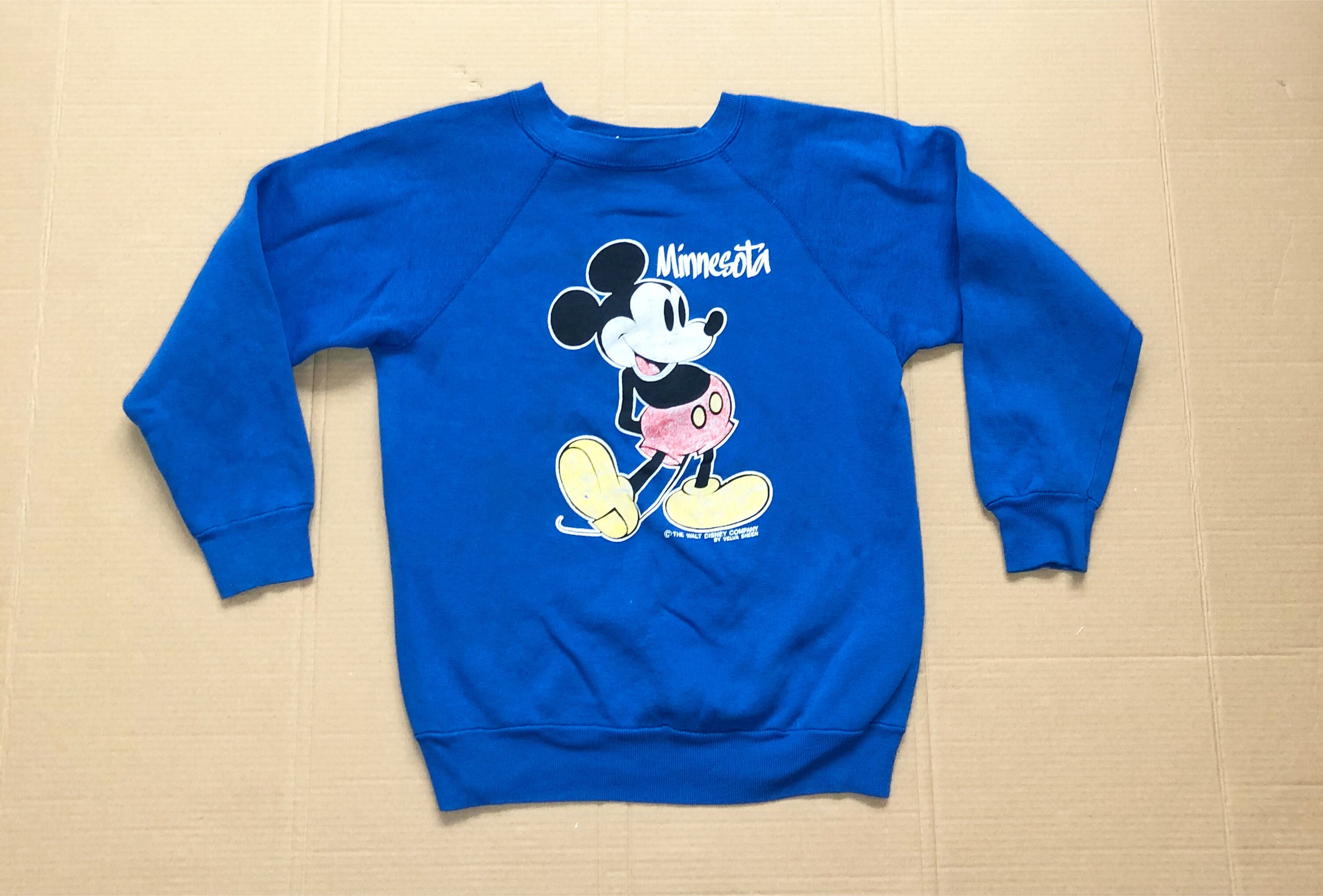 Mickey Blue Sweater - Etsy