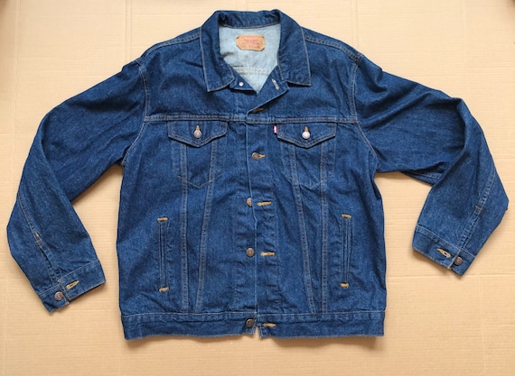 Levi's Jean Jacket - Vintage Dark Blue Denim Levi'