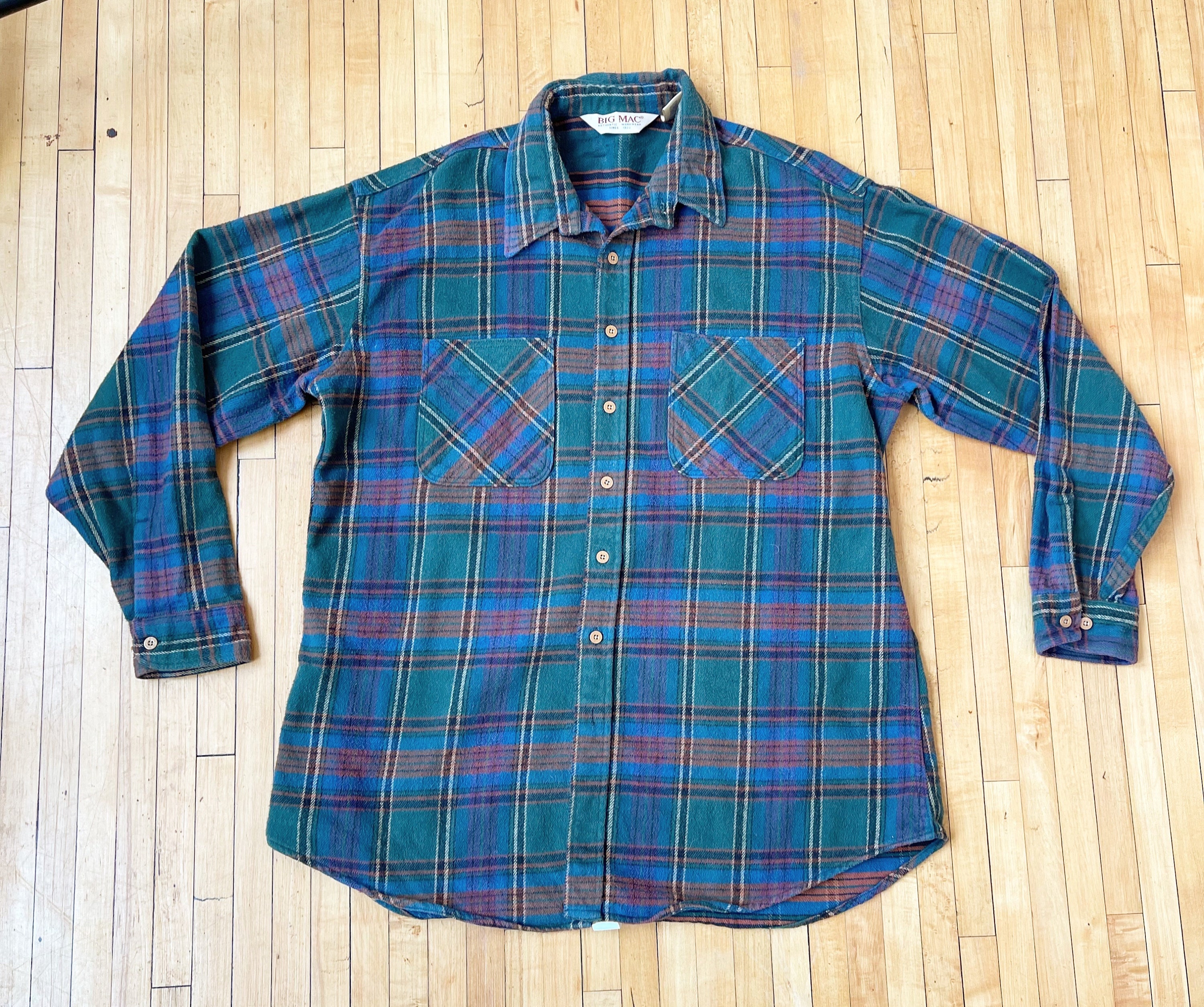 Big Mac Flannel - Etsy Big Mac Flannel - Etsy
