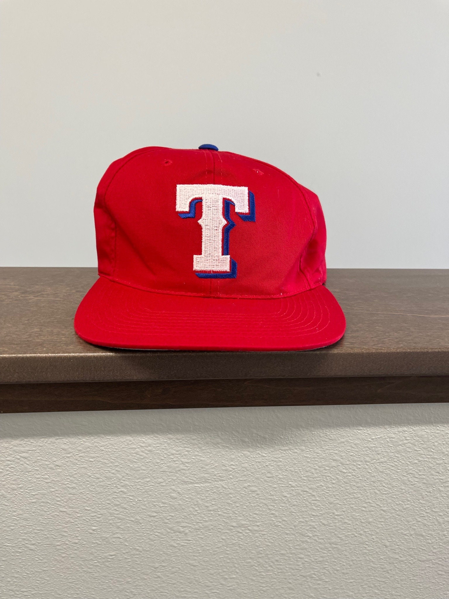 Vintage MLB Texas Rangers T.E.I. Twill Snapback Hat – 🎅 Bad Santa
