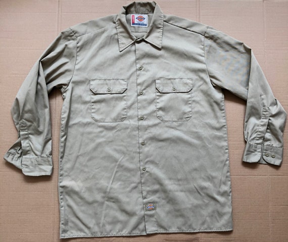 Vintage Dickies Khaki Long Sleeve 