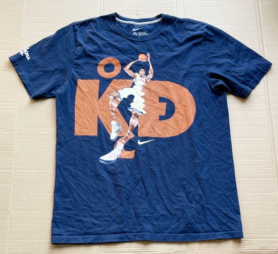 clérigo Cuidar Dólar Vintage Nike Kevin Durant USA Shirt Size Large - Etsy