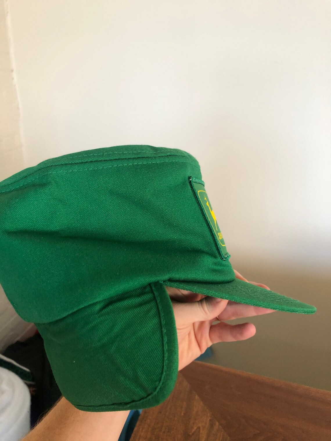 Vintage John Deere Sheldon IA Earlap K Brand Hat Etsy