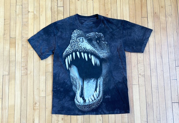 〜90's T.REX Vintage Photo Tee Vintage Men's Dinosaur T Rex Graphic 90s Shirt Nature Size