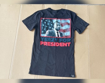 Goat Crew Yeezy for President 2020 Kanye West shirt size small