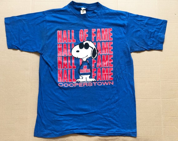 Vintage 70s Snoopy Joe Cool Joe Baseball Hall of F