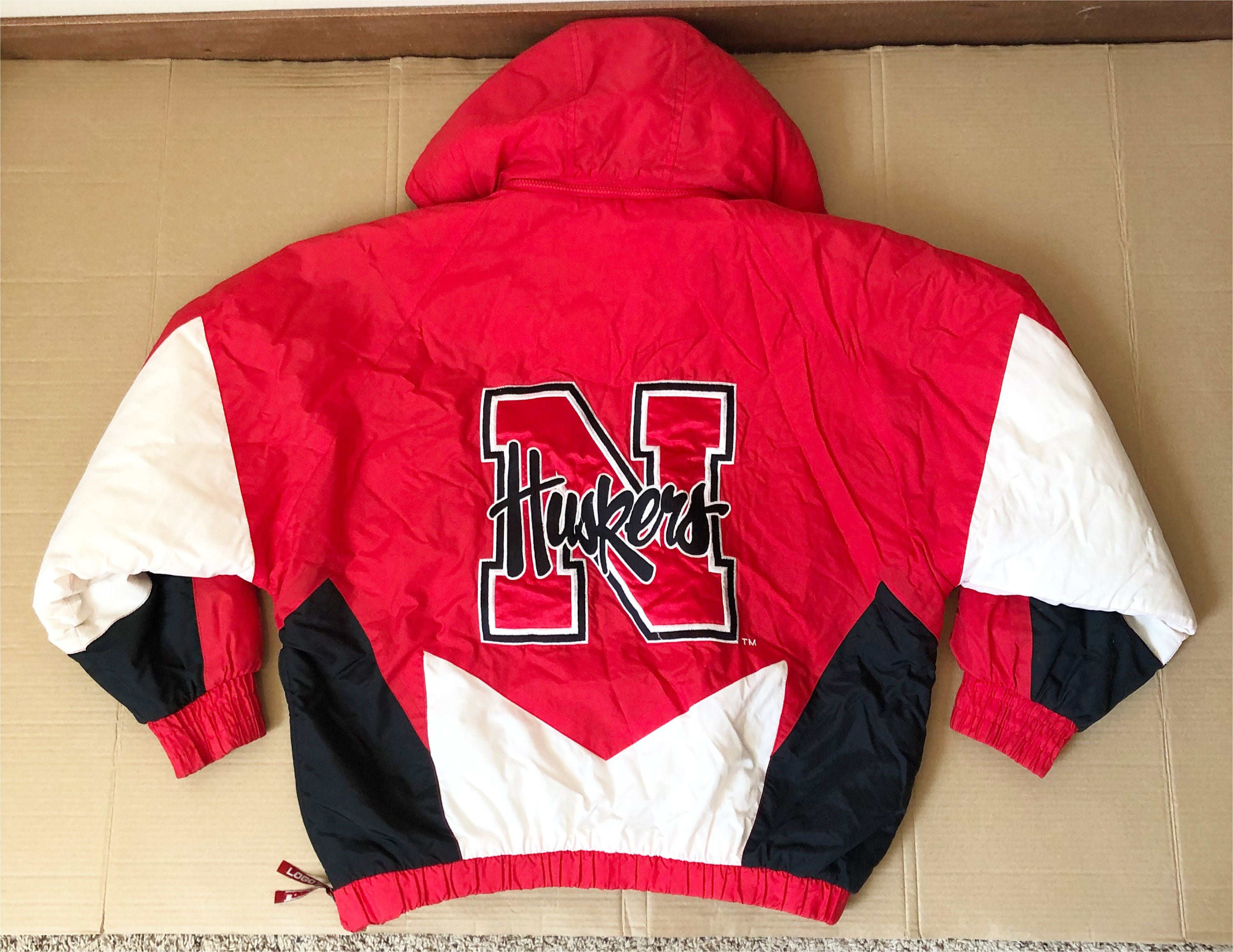 Vintage Logo 7 Nebraska Cornhuskers Jacket Size XL - Etsy