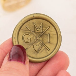 Zegelstempel gepersonaliseerd, zegel met initialen, zegelhuwelijk, zegelstempel, zegel aanpasbaar, hartzegel, zegelboetiek