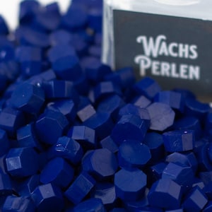 Zegelwaskralen blauw, zegellak, koningsblauwe waskralen, zegelstempel, zegellak, verzegelboetiek