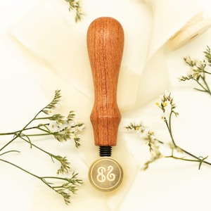 Personalisierter Siegelstempel, Siegelstempel für Hochzeit, Individueller Siegelstempel, Siegel mit eigenem Logo, Wachssiegel