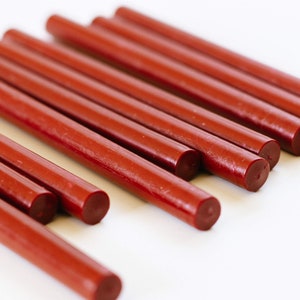 Dark red sealing wax, 11 mm wax sticks, sealing wax sticks, sealing wax for Christmas, sealing wax red, sealing wax, seal casting image 3