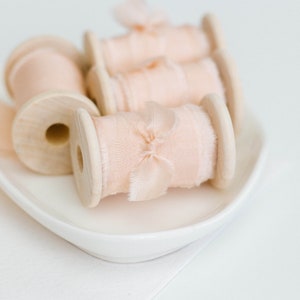 Orange silk ribbon, silk ribbon wedding, hand dyed silk ribbon, orange silk ribbon, bright silk ribbon, silk ribbon for the bridal bouquet