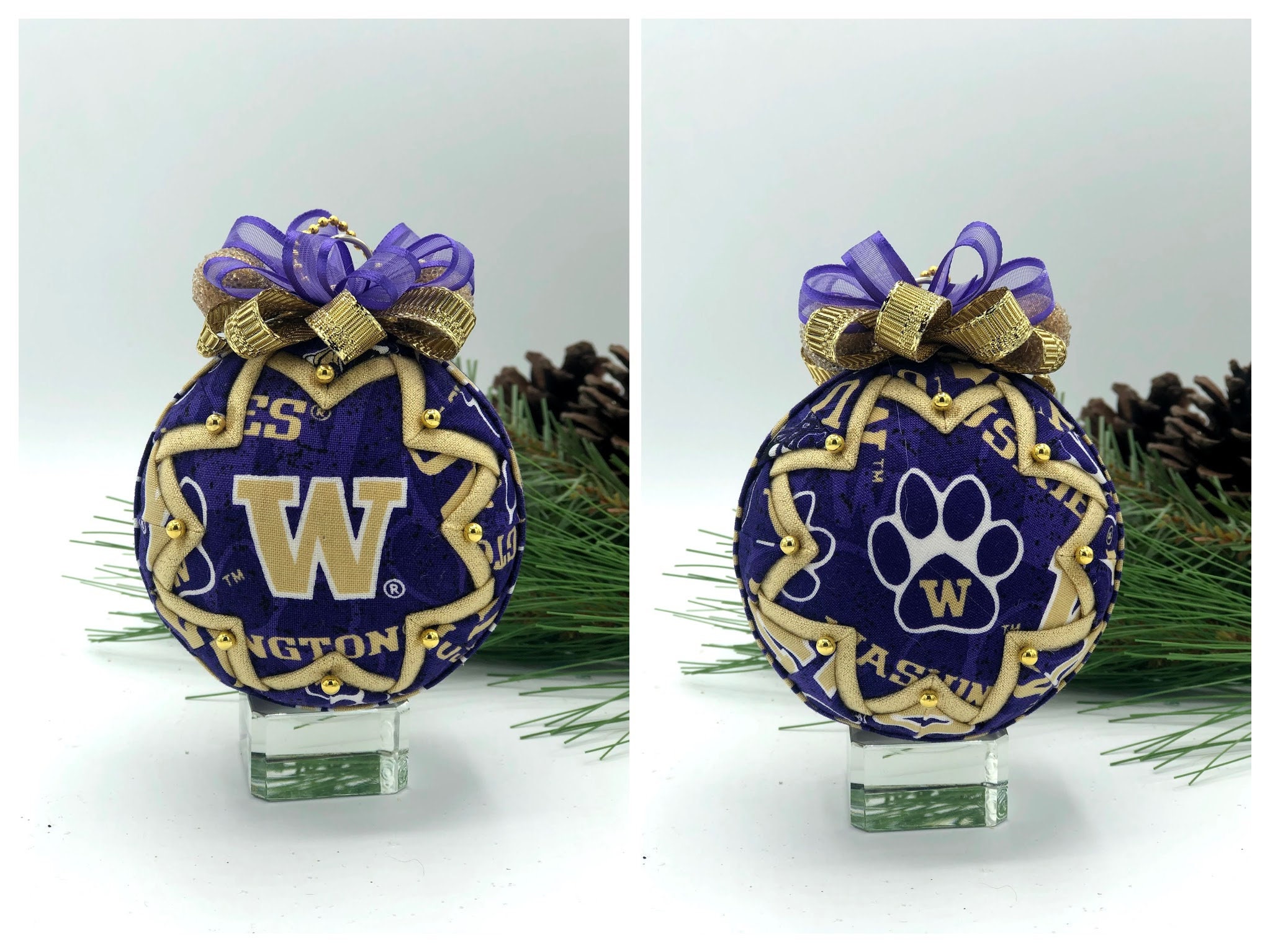 University Of Washington Christmas Ornament 