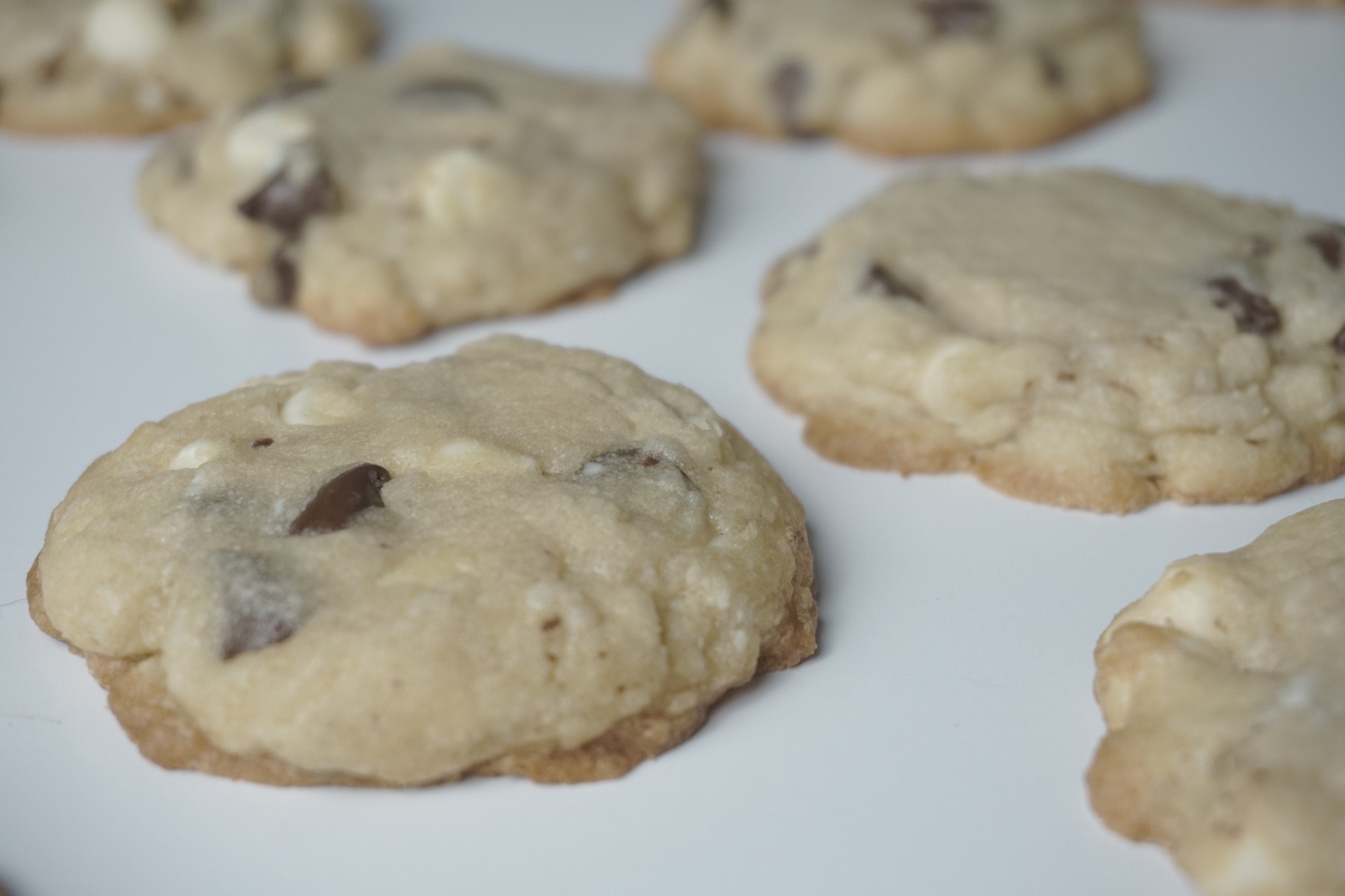 Milk & White Chocolate Chip Cookies Chocolate Chip Cookies Etsy