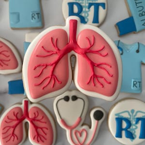 Lungs Cookie Cutter STL File: Medical Cookie Design (Digital Download)