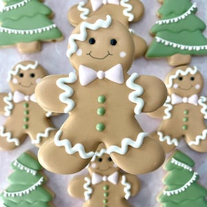 Gingerbread Man STL File, Gingerbread Man Cookie Cutter & Stamp, STL, 3 files Gingerbread Cookie Cutter