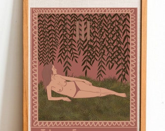 The Empress Tarot Art Print | DIGITAL DOWNLOAD | Tarot Series