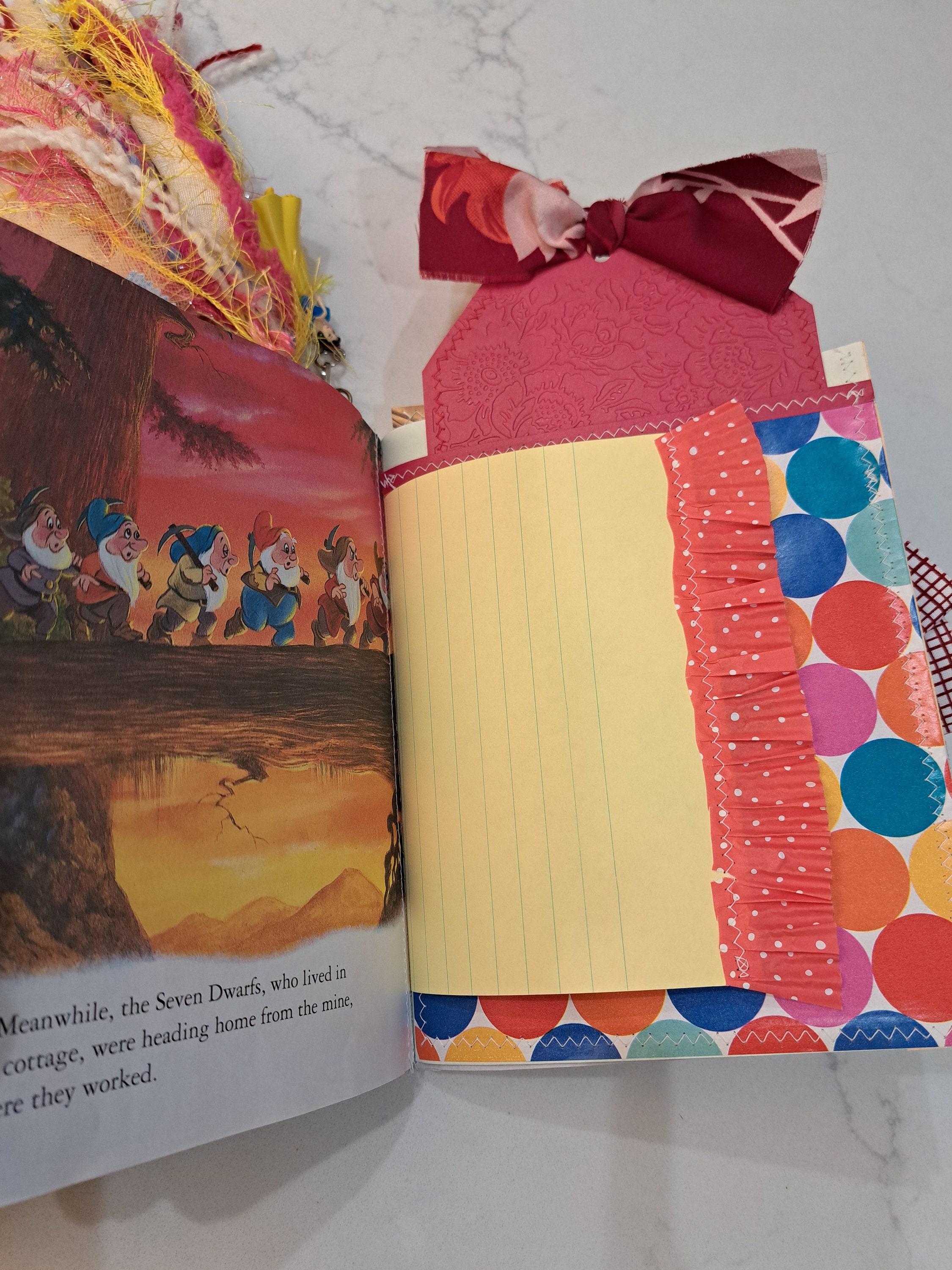 Snow White Little Golden Book Junk Journal,little Golden Book Junk