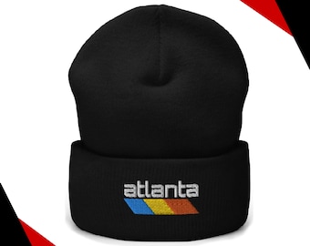 Atlanta Beanie, Skull Cap, Georgia Hat, Atlanta Hats, Atlanta Gift